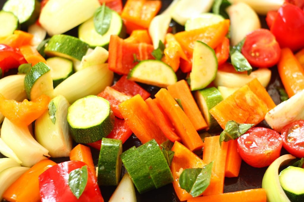 Roasted Vegetables Vegetables Roasting for cous cous moroccan salad