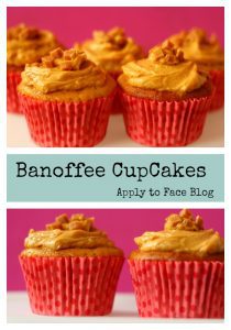 banoffee cupcakes recipe Banoffee Cupcakes with toffee icing and fudge
