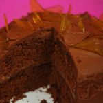 A wonderfully damp chocolate cake with a generous layer of soft caramel