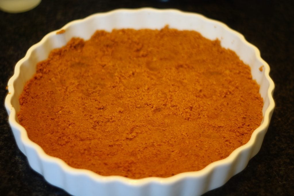 Ginger Biscuit base Lemon Cheesecake
