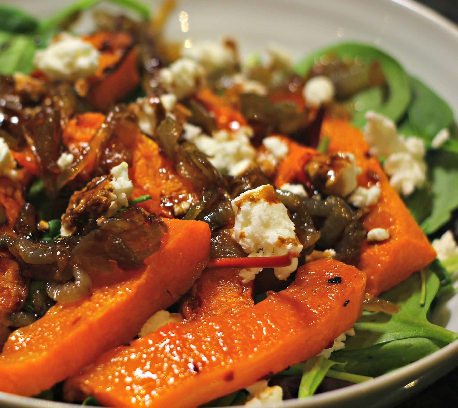 Roast Butternut Squash Winter Salad.