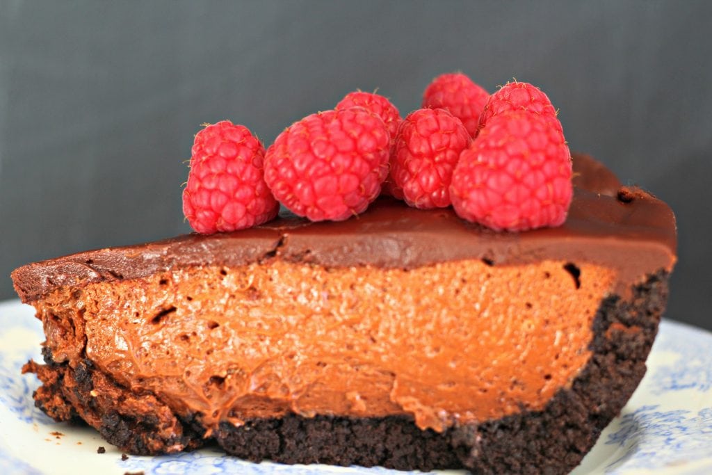 chocolate tart Chocolate, Passion Fruit and Raspberry Tart