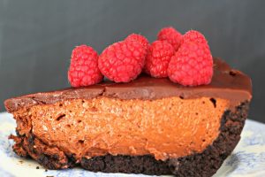 chocolate and raspberry tart Chocolate, Passion Fruit and Raspberry Tart