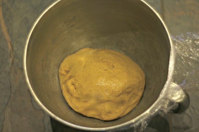 hot cross bun dough