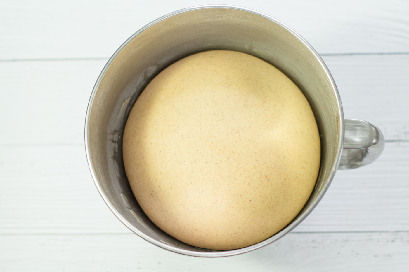 dough after first prove