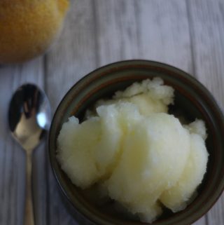 Simple Lemon Sorbet Recipe