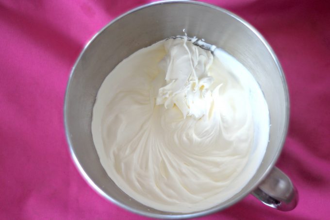 whipped cream nutella filling whipped cream for the nutella filling