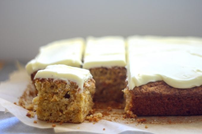 Carrot cake Traybake Carrot Cake Traybake with Cream Cheese Icing