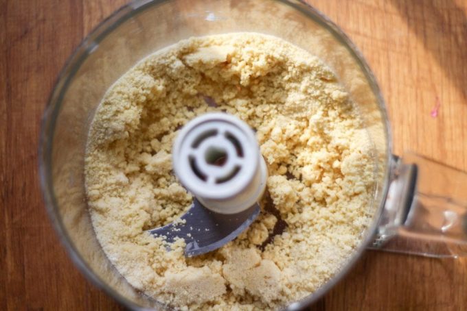crumble mix in a food processor