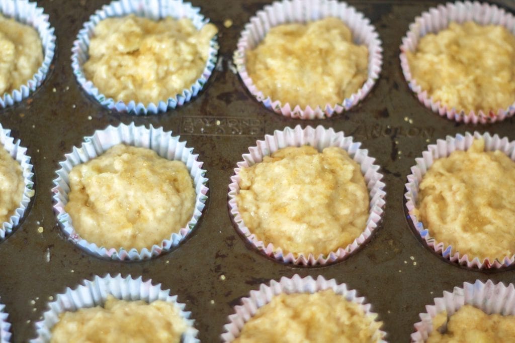 apple muffin apple muffins before baking