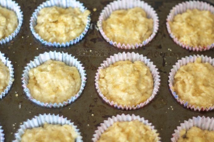 apple muffin apple muffins before baking