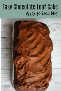 Easy Chocolate Loaf with real Chocolate Icing