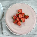 easy no bake strawberry cheesecake