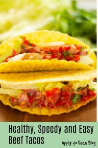 pin for beef tacos pin for easy, healthy and speedy Beef Tacos