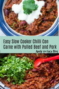 pin for slow cooker chilli con carne pin for slow cooker chilli con carne with pulled pork and beef.