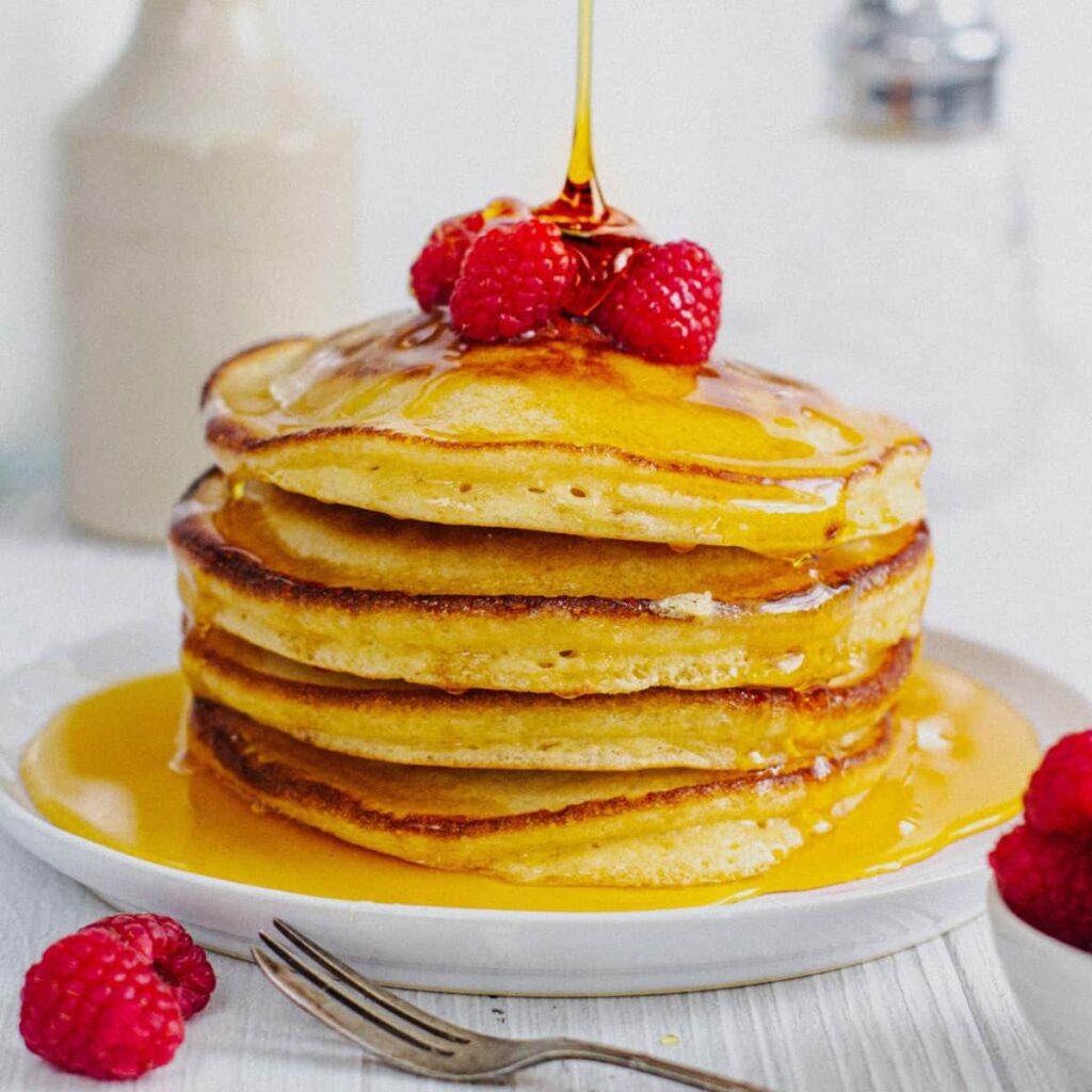 Easy Fluffy American Pancakes Apply to Face Blog