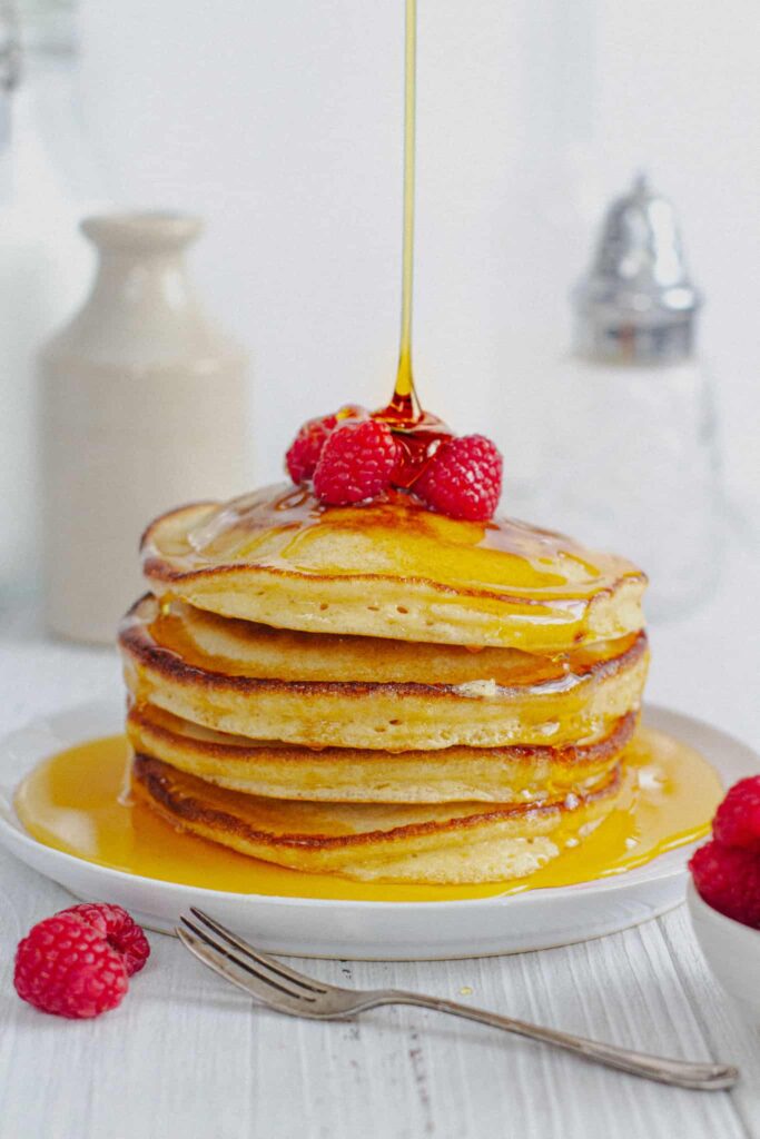 Easy Fluffy American Pancakes Apply to Face Blog