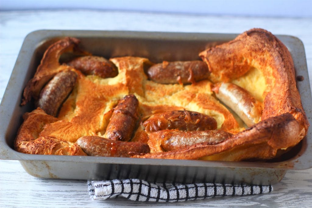 Easy Toad In The Hole and Onion Gravy Apply to Face Blog