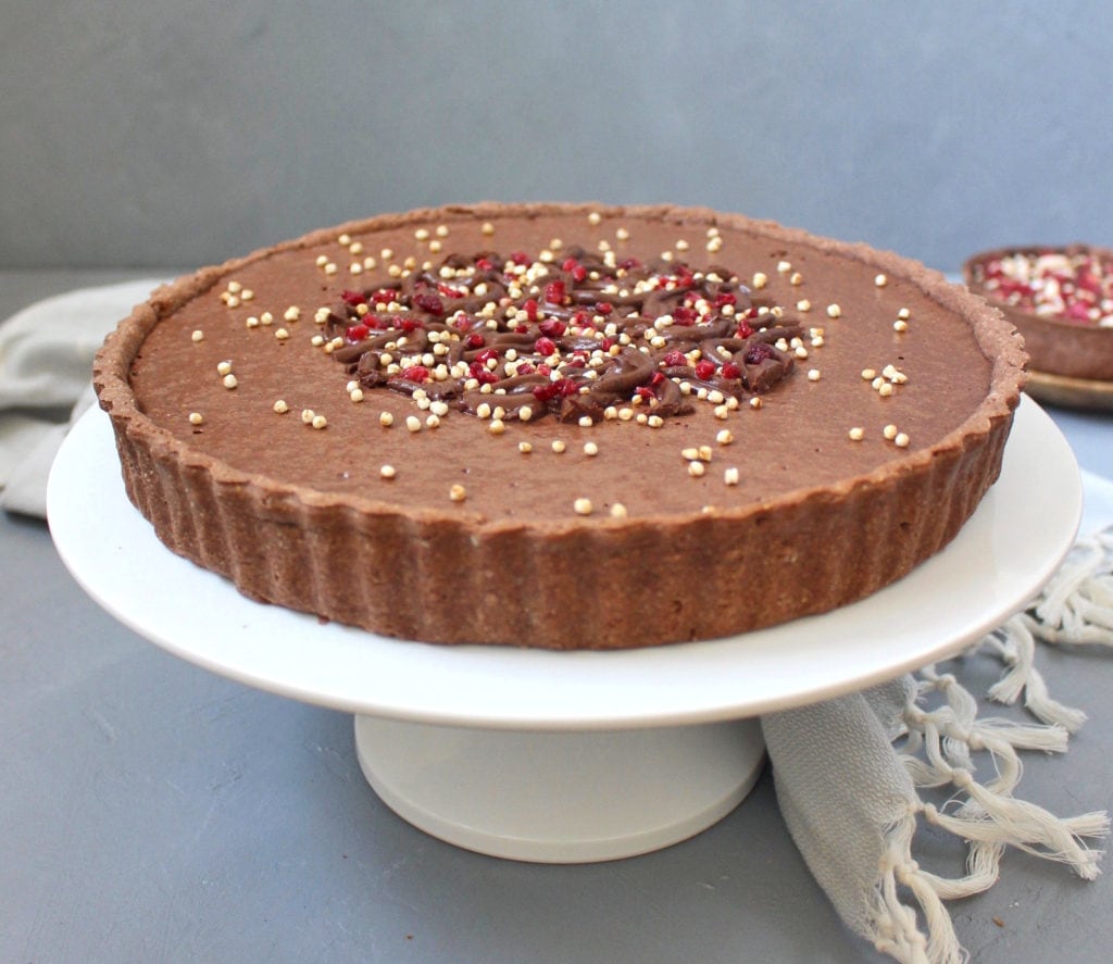 Vegan Chocolate Mousse Tart