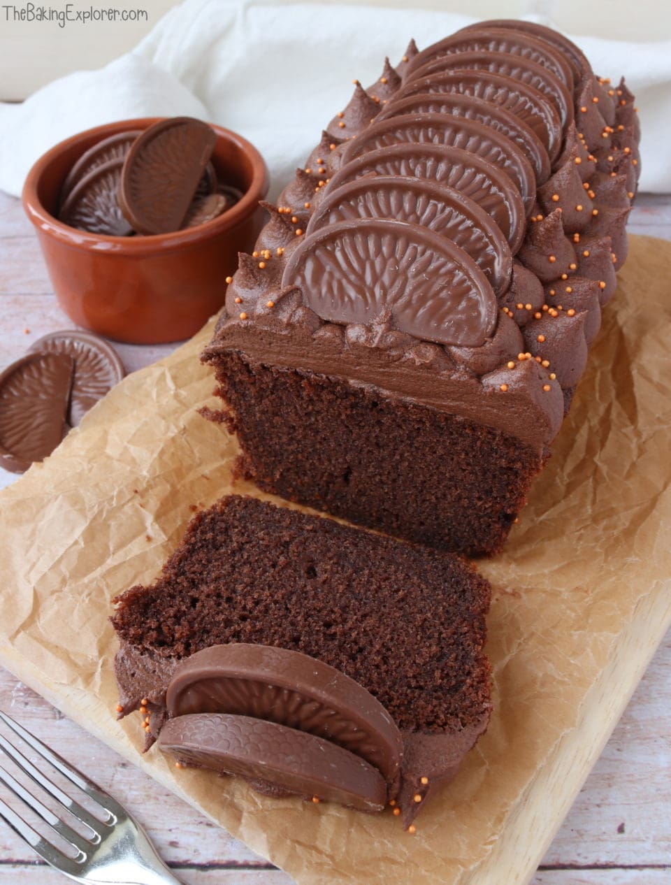 Gluten Free Chocolate Orange Loaf