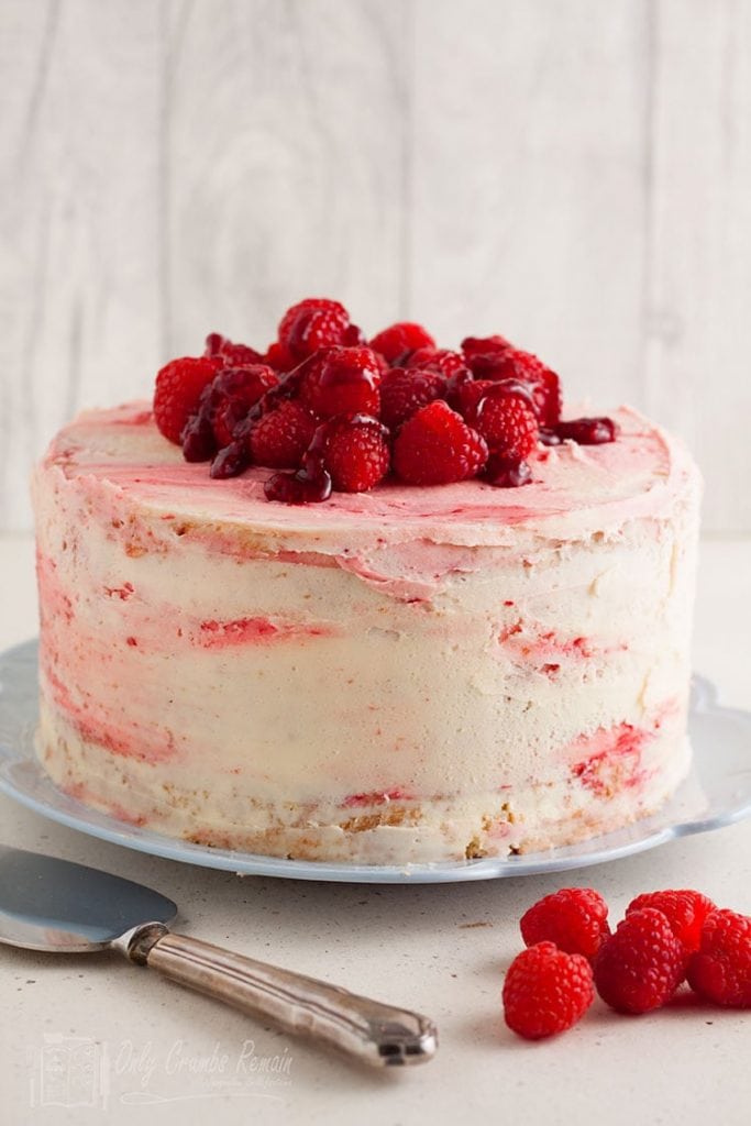 Lemon And Raspberry Layer Cake