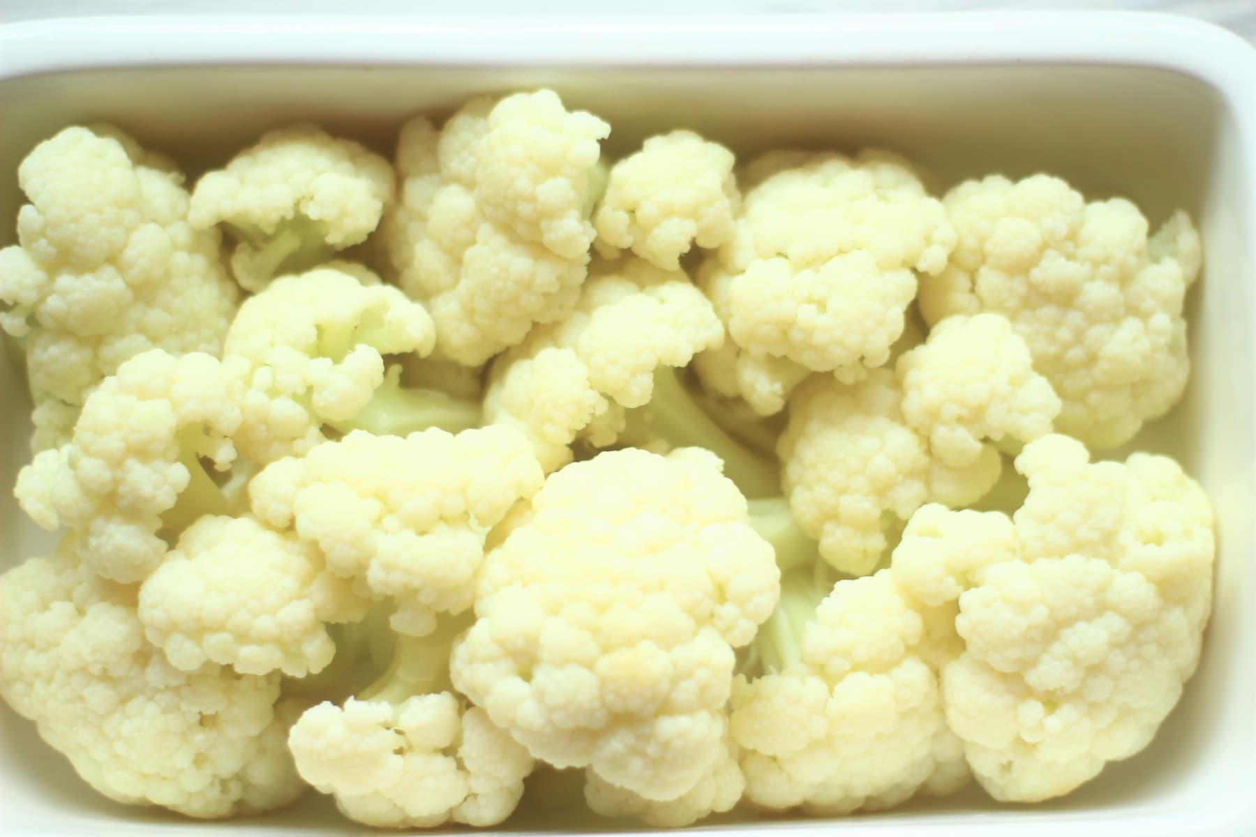 Cooked Cauliflower Florets