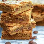 stacked up blondies
