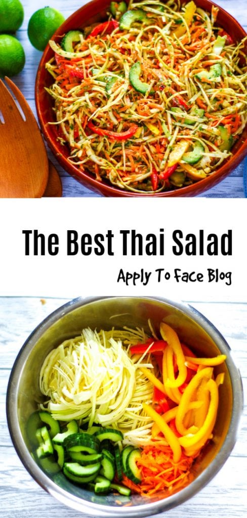 Easy Thai Salad - Apply to Face Blog