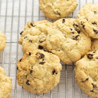 rock cakes on a wire rack