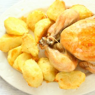 slow cooker roast chicken
