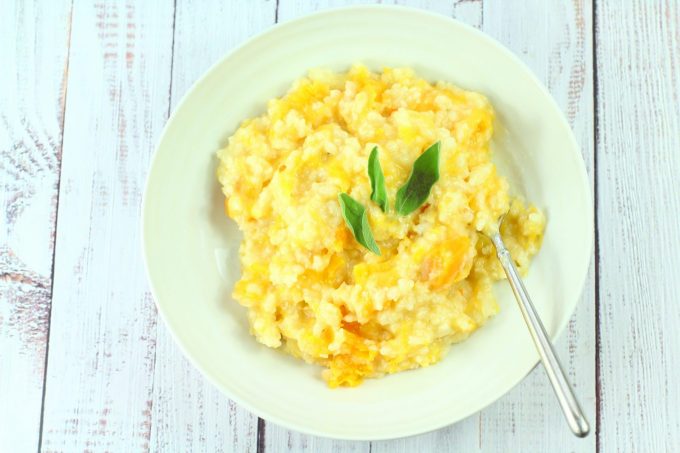 Incredible Slow Cooker Butternut Squash Risotto