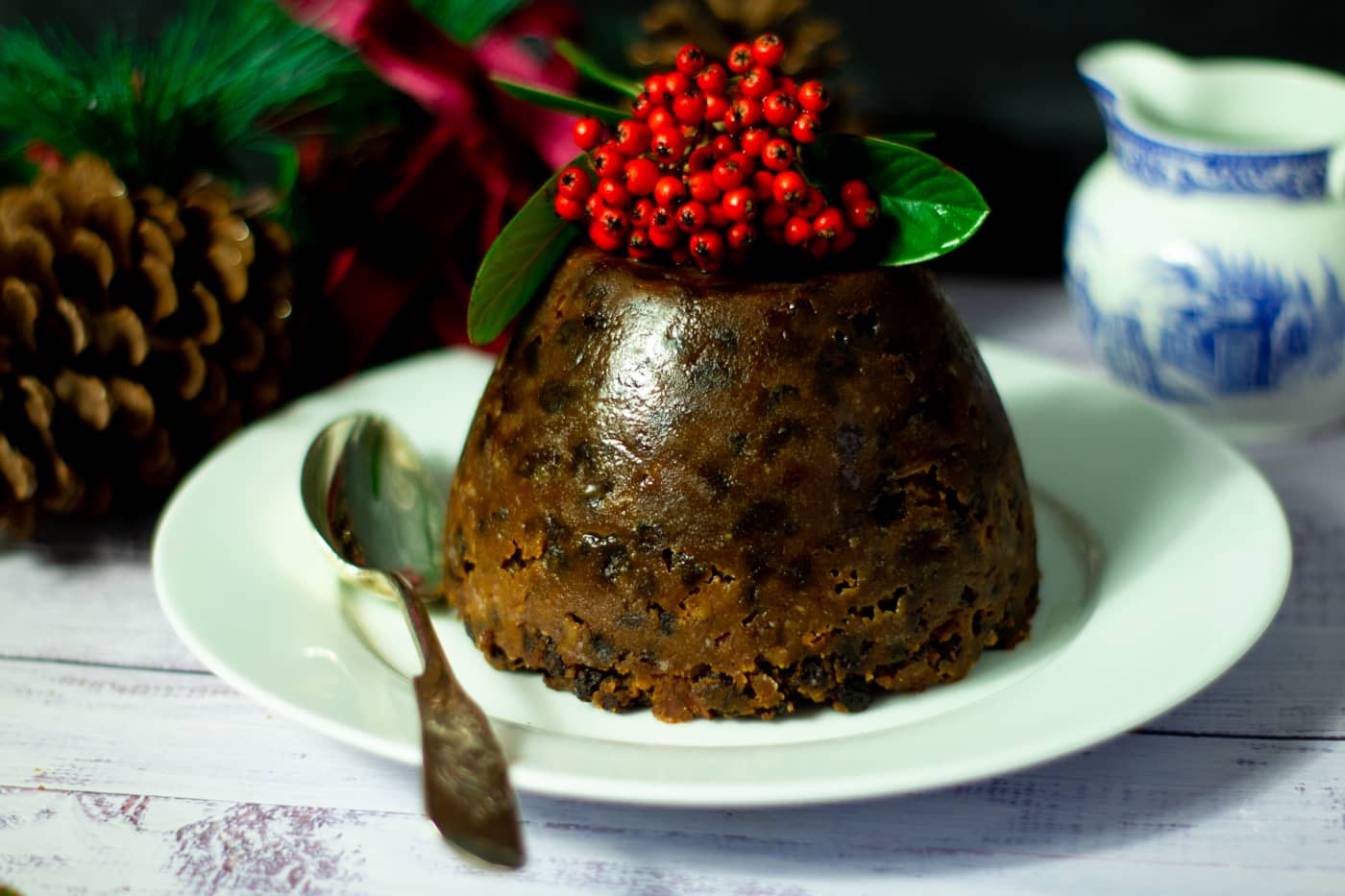 Old Fashioned Christmas Pudding In Slow Cooker