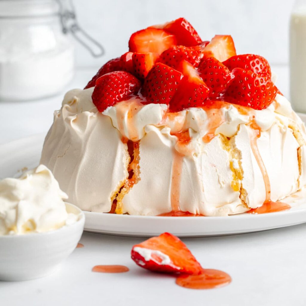 Easy Strawberry Pavlova - Apply to Face Blog
