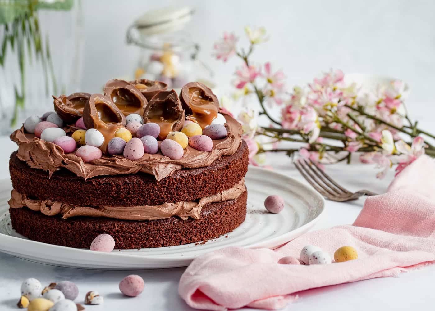 Easter Chocolate Cake - Apply to Face Blog