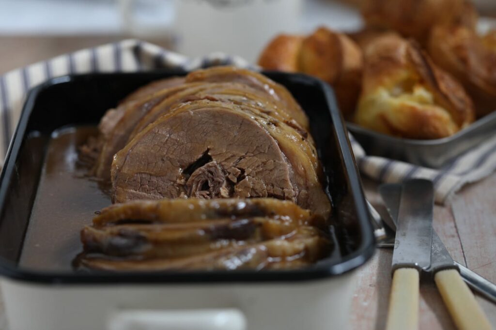 Easy Slow Cooker Brisket with Gravy Apply to Face Blog