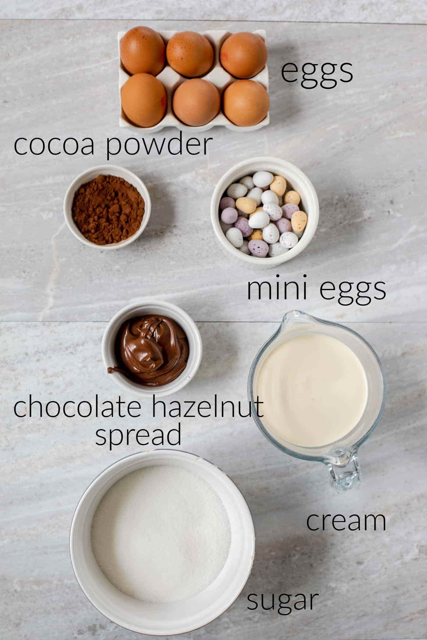 Easter Mini Egg Chocolate Pavlova Apply to Face Blog